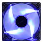 Unykach Ventilador Caja 51791 120mm LED Azul 1200 RPM 9 Aspas Conector 3 Pines