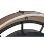 DKD Home Decor Reloj de Pared de Pino y Metal Natural