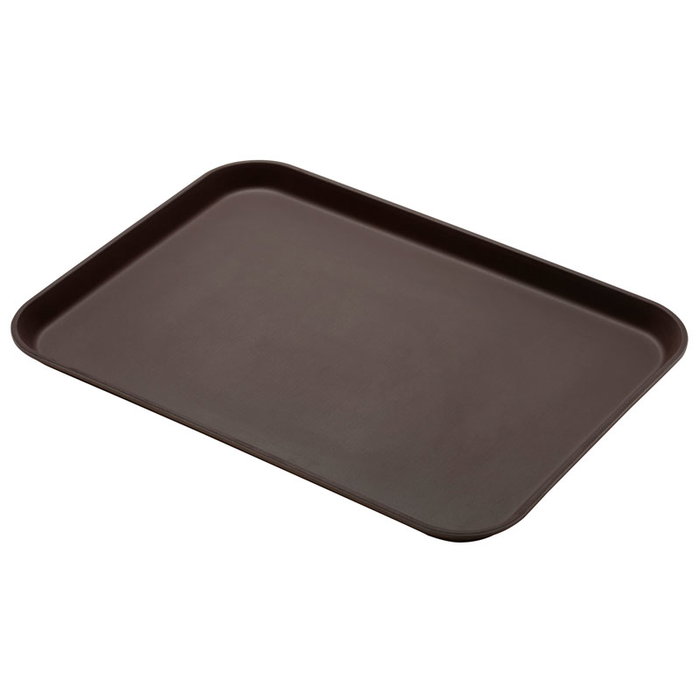 CAMBRO Bandeja Rectangular Camtread Antideslizante Marrón 45x65 cm CAMBRO Bandeja Rectangular Camtread Antideslizante Marrón 45x65 cm