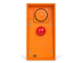 2N Helios IP Safety - red Panel de control de seguridad IP color rojo, referencia Helios IP Safety - red