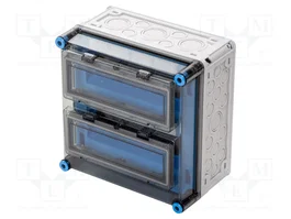 HENSEL Mi 1222 Carcasa para Aparatos Modulares de 24 Módulos