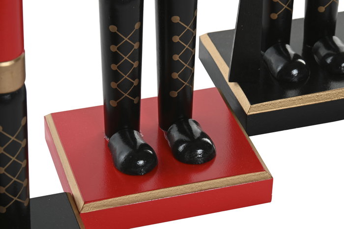 DKD Home Decor Figura Madera 15x15x60 Surtido de 4 Unidades DKD Home Decor Figura Madera 15x15x60 Surtido de 4 Unidades
