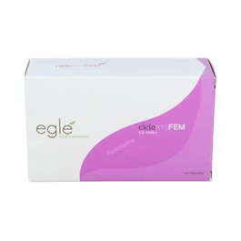 EGLE Ciclofitofem 60 Cápsulas - Apoyo Menstrual con Vitex Agnus, Zinc y Vitaminas B6, B9, B12 para Niveles Hormonales Normales