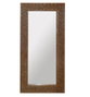DKD Home Decor Espejo Mango y Cristal con Troncos 3D Natural 91x183,5 cm
