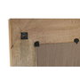 DKD Home Decor Espejo Mango y Cristal con Troncos 3D Natural 91x183,5 cm