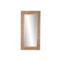 DKD Home Decor Espejo Mango y Cristal con Troncos 3D Natural 91x183,5 cm