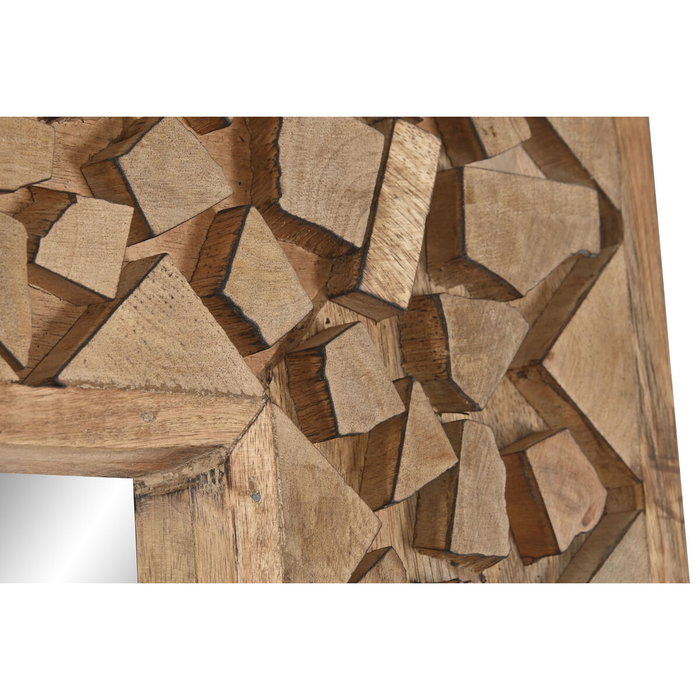 DKD Home Decor Espejo Mango y Cristal con Troncos 3D Natural 91x183,5 cm DKD Home Decor Espejo Mango y Cristal con Troncos 3D Natural 91x183,5 cm