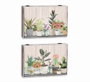 DKD Home Decor Tapa Contador Cottage Beige Verde MDF 6 x 31.5 x 46.5 cm (2 Unidades)