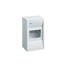 Hager Miniverteiler gamma GD104N 4 módulos IP30 1xPE 1xN Blanco