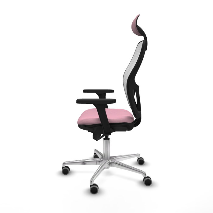 PIQUERAS Y CRESPO Silla de oficina Jorquera Rosa y Blanca PIQUERAS Y CRESPO Silla de oficina Jorquera Rosa y Blanca