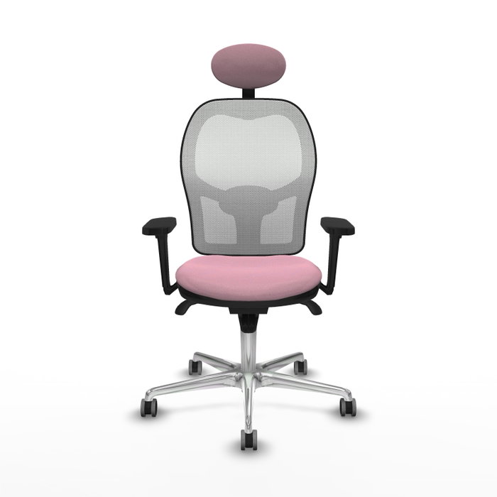 PIQUERAS Y CRESPO Silla de oficina Jorquera Rosa y Blanca PIQUERAS Y CRESPO Silla de oficina Jorquera Rosa y Blanca