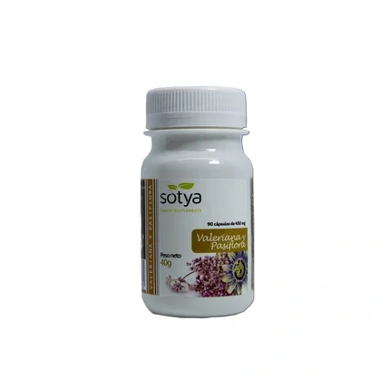 SOTYA Valeriana y Pasiflora 90 Cápsulas