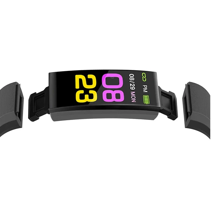 Celly TRAINERTHERMO Smartband con pantalla LCD de 0,96'' Negro