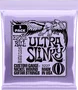 Ernieball Juego Eléctrica Slinky Ultra 10-48 Tripack (3) Cuerdas Guitarra Eléctrica