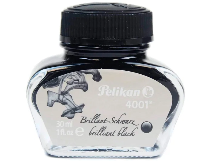 Pelikan 4001 Tinta Estilografica Negro Brillante Bote 30 ml Pelikan 4001 Tinta Estilografica Negro Brillante Bote 30 ml