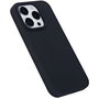 eSTUFF Funda INFINITE ROME magnética para iPhone 15 Pro - Negro - Silicona con imán integrado - 81% material reciclado