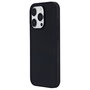 eSTUFF Funda INFINITE ROME magnética para iPhone 15 Pro - Negro - Silicona con imán integrado - 81% material reciclado