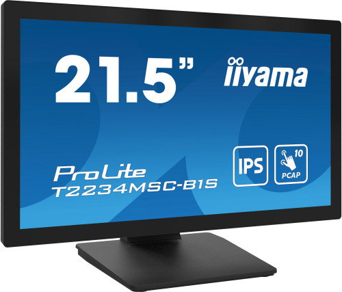 Iiyama Pantalla Táctil ProLite T2234MSC-B1S 21.5" Full HD 1920x1080 IPS Negro