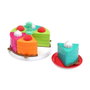 Chicco Tarta Arcoíris 2 en 1 Set de Juego Montessori 42 Piezas +12 Meses