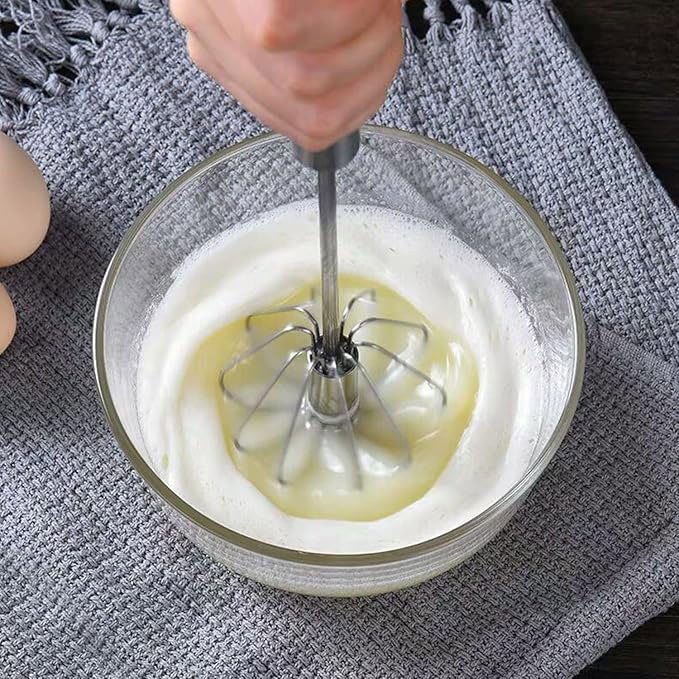 Quttin Batidora Manual Acero 30 cm (24 Unidades)