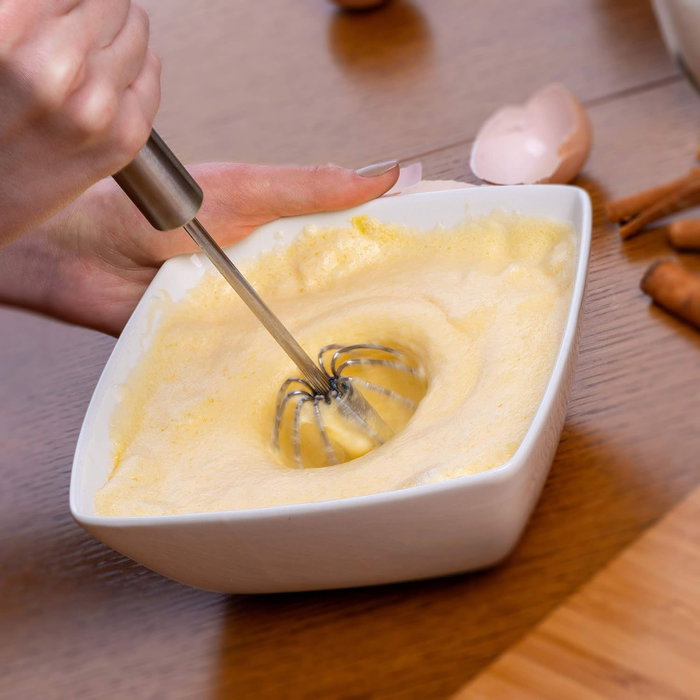 Quttin Batidora Manual Acero 30 cm (24 Unidades)