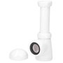 Gifont Sifón de botella corto extensible salida Ø40mm reductora Ø32mm racor 1 inch