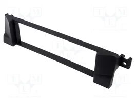 ACV Bastidor de montaje de radio 1 DIN para BMW, negro
