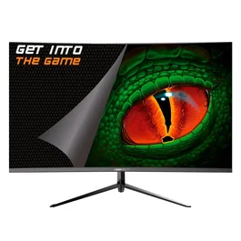 KeepOut XGM24CV3 Monitor Gaming Curvo 24" (60.5 cm) Full HD 1920x1080, 120Hz, 1ms, VA, AMD FreeSync, Altavoces 2x3W, Curvatura 1500R, 178°, HDMI/VGA, Negro