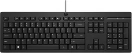 HP Teclado con cable 125 Negro