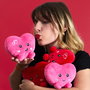 The Concept Factory Peluche Corazón Kawaii 14 cm - Colección Kawaii