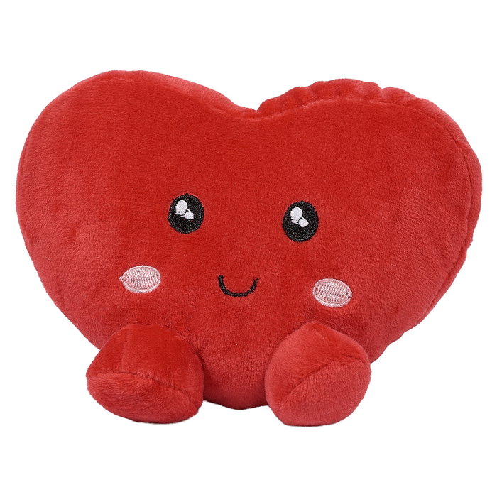 The Concept Factory Peluche Corazón Kawaii 14 cm - Colección Kawaii