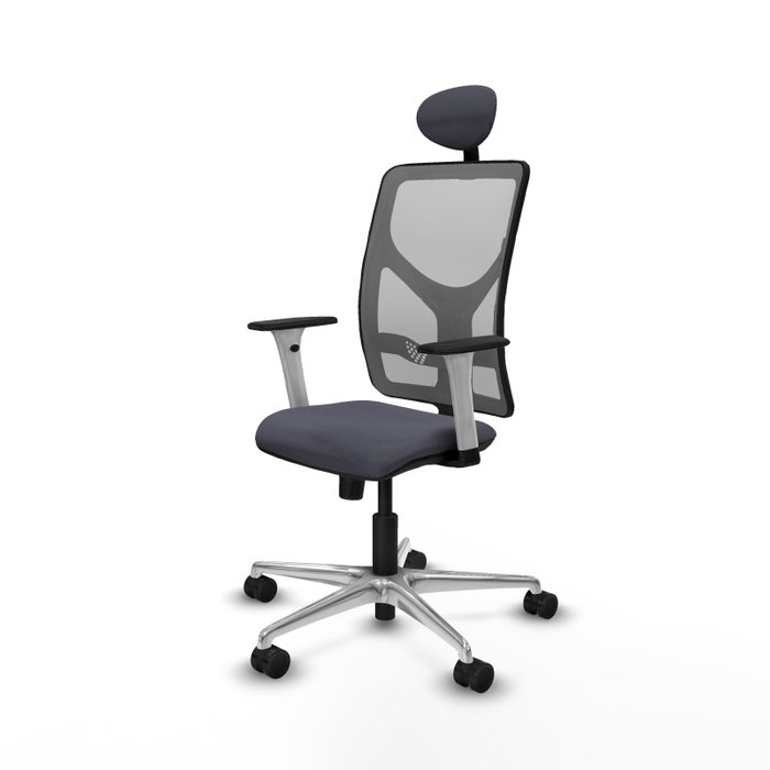 PIQUERAS Y CRESPO Silla de oficina Motilla con mecanismo Sincro Gris PIQUERAS Y CRESPO Silla de oficina Motilla con mecanismo Sincro Gris