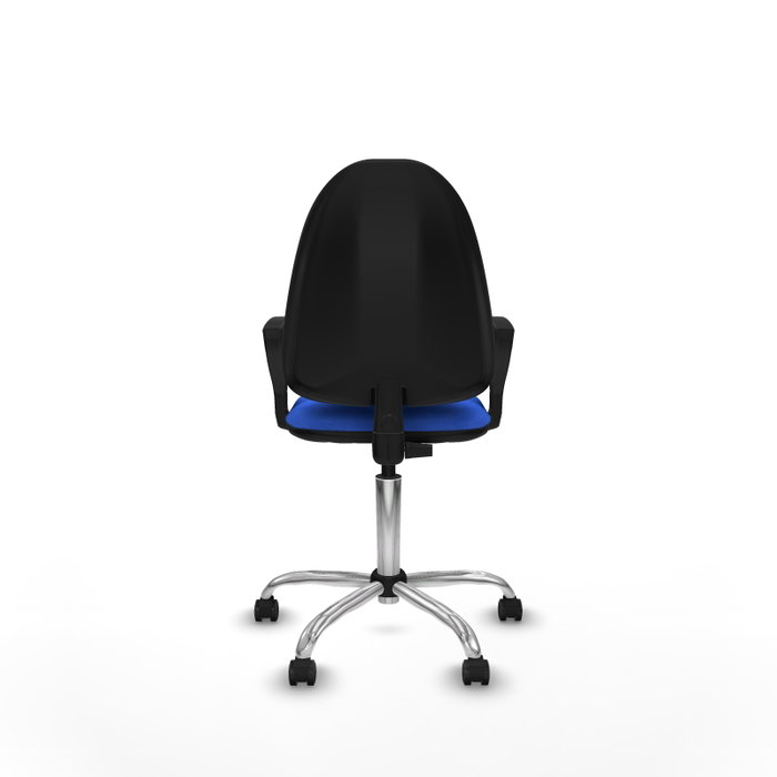 PIQUERAS Y CRESPO Silla de oficina Aýna Azul con Brazos Fijos PIQUERAS Y CRESPO Silla de oficina Aýna Azul con Brazos Fijos
