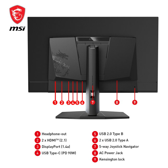 MSI MPG 321URXDE QD-OLED Monitor Gaming 4K 31.5 pulg. 240Hz MSI MPG 321URXDE QD-OLED Monitor Gaming 4K 31.5 pulg. 240Hz