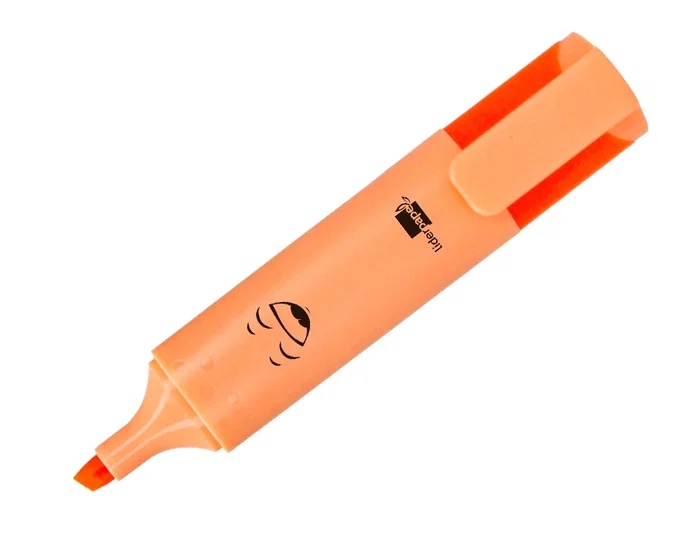 Liderpapel Rotulador Fluorescente Pastel Punta Biselada Estuche 6 Unidades Colores Surtidos