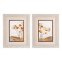 Ixia Cuadro Pintura Flores 2/M Madera-Cristal 60 x 80 cm