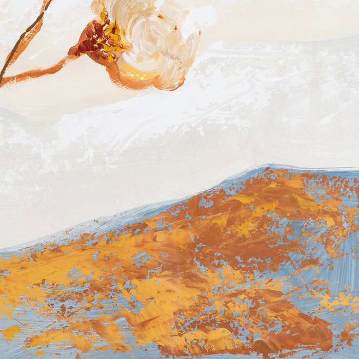 Ixia Cuadro Pintura Flores 2/M Madera-Cristal 60 x 80 cm Ixia Cuadro Pintura Flores 2/M Madera-Cristal 60 x 80 cm