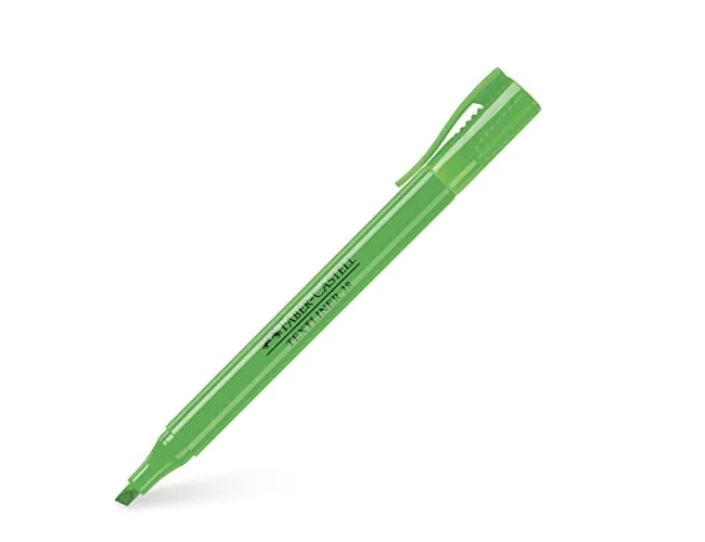 FABER-CASTELL Textliner 38 Verde (Set de 10) FABER-CASTELL Textliner 38 Verde (Set de 10)