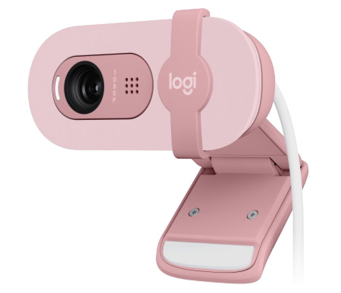 Logitech Brio 100 Webcam Rosa Full HD
