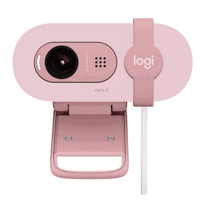Logitech BRIO 100 Webcam Rosa Full HD