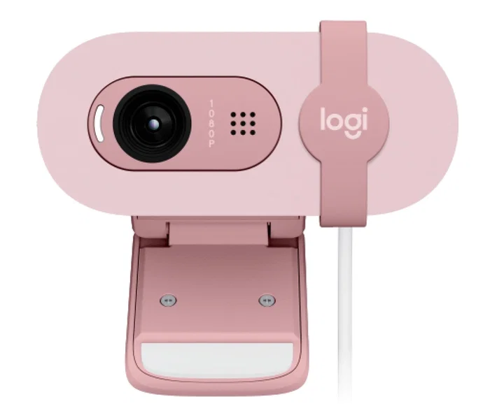 Logitech BRIO 100 Webcam Rosa Full HD