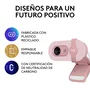 Logitech Brio 100 Webcam Rosa Full HD