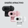 Logitech Brio 100 Webcam Rosa Full HD
