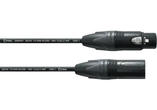 Cordial Cable DMX de 5 Pines 3m