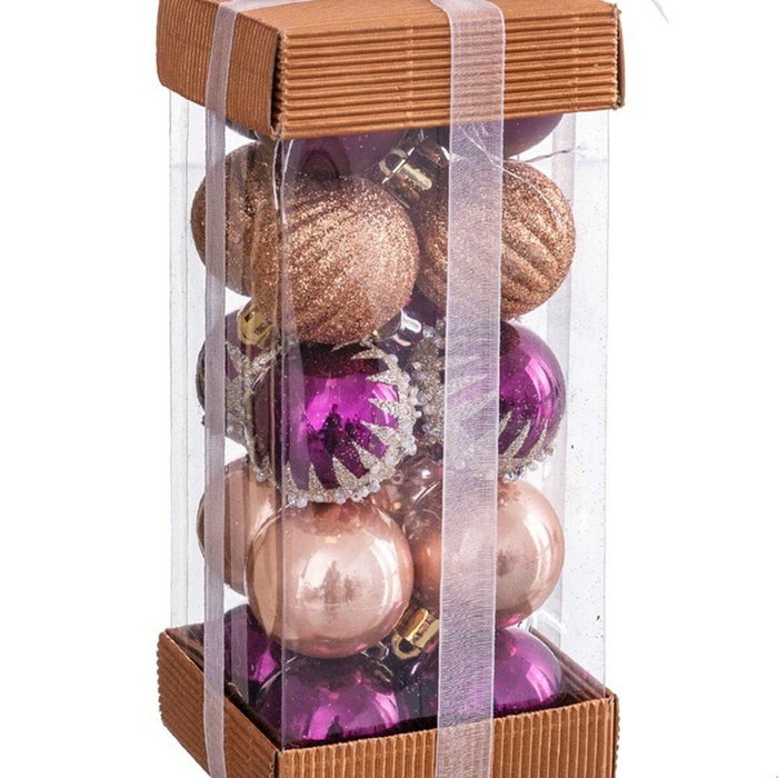 Bolas de Navidad Multicolor PVC 5 x 5 x 5 cm (20 Unidades) Bolas de Navidad Multicolor PVC 5 x 5 x 5 cm (20 Unidades)