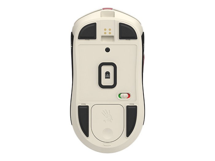A4-Tech Bloody R72 Ultra Duo Pixels Red Blanco