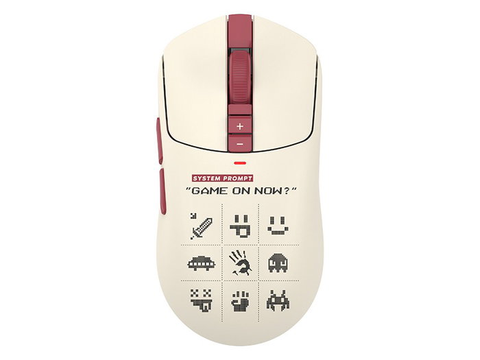 A4-Tech Bloody R72 Ultra Duo Pixels Red Blanco