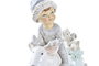 DKD Home Decor Figura de Resina Niños Surtido de 2 Unidades