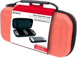 Nacon Rigid Transport Case Coral para Switch, Switch OLED y Switch Lite