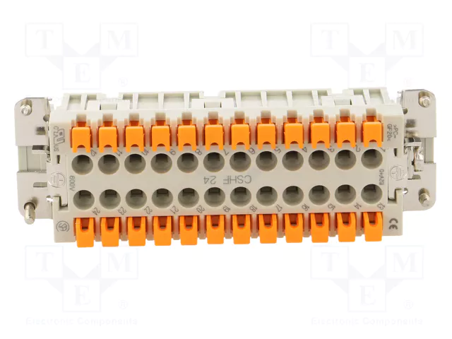 ILME Conector HDC CSH Hembra 24 Pines ILME Conector HDC CSH Hembra 24 Pines